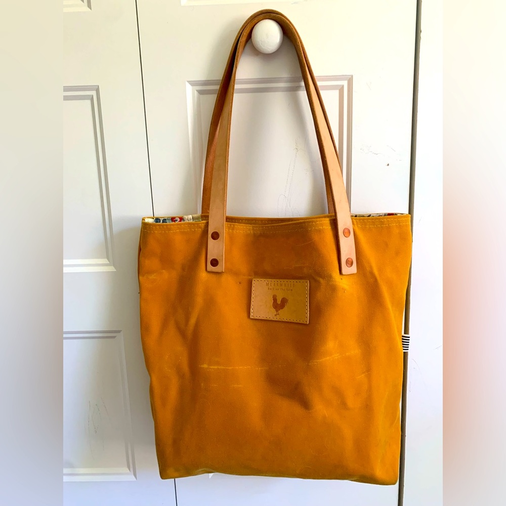 Back on the Farm Yellow Tote